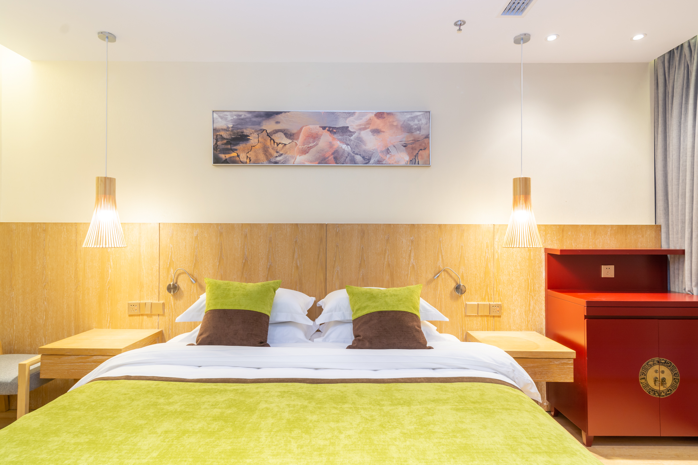 豪华家庭双卧套房