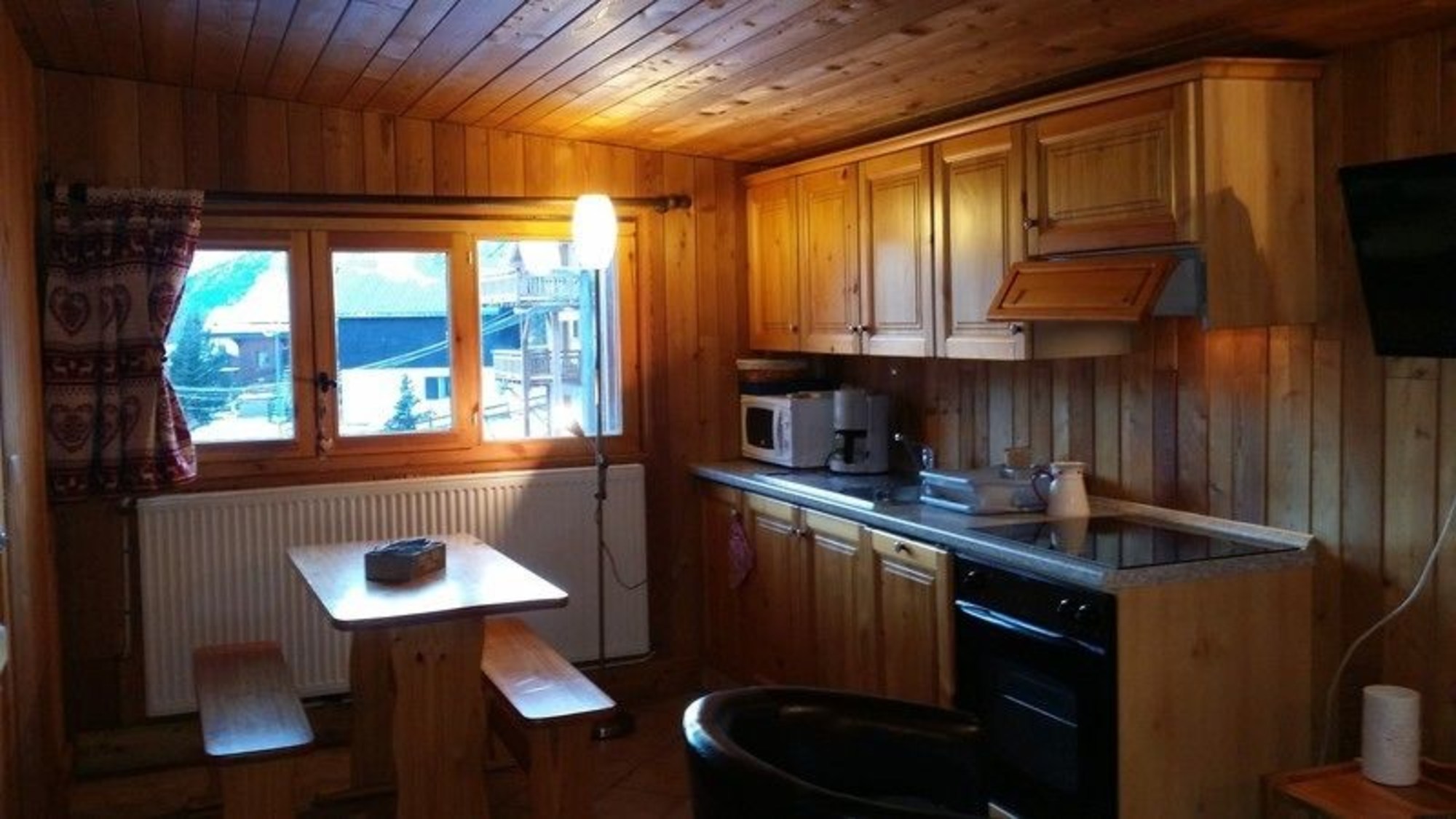 开放式客房， 山景