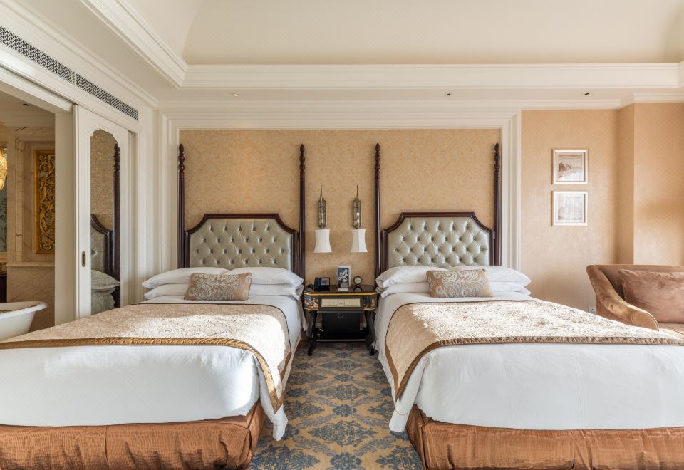 豪華海景雙床房