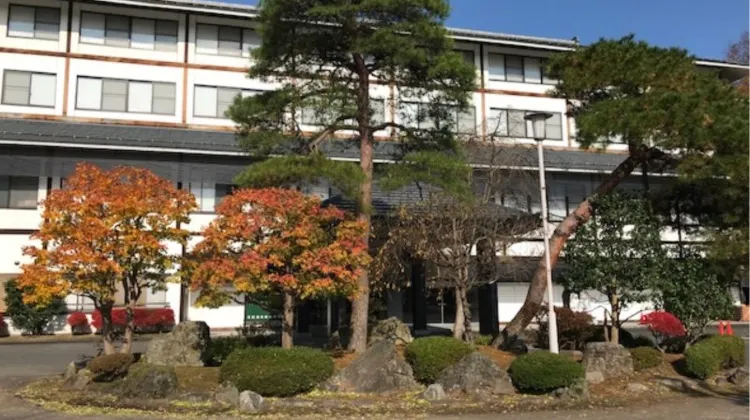 厳美渓温泉いつくし園 外観