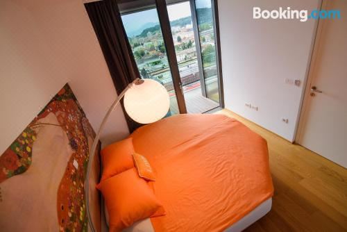 Slovenia CribDeluxe Apartment with City View