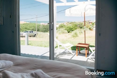 带海景的双人房