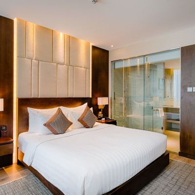 城市景豪華雙人房 峴港新東方飯店優惠