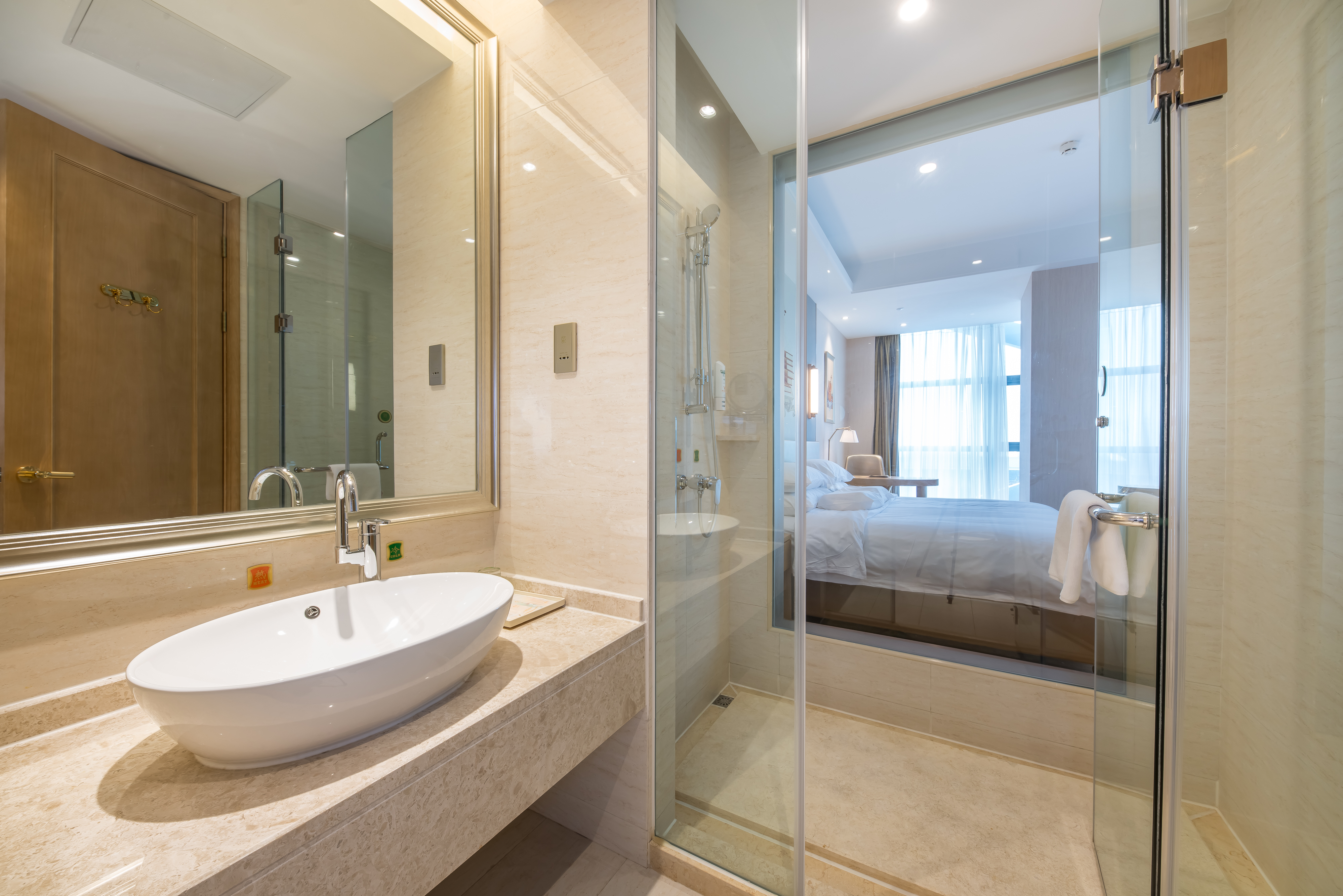 豪華大床房[一線城市景觀+采光通透]