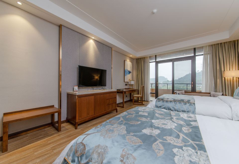 豪华双人湖景房（酒店提供洗衣房）