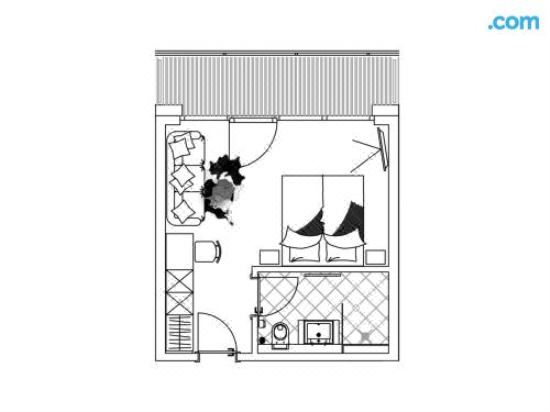 舒适双人间 - 带阳台