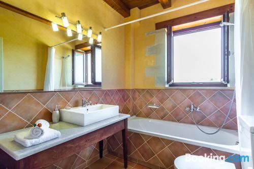 Stone Built Private Villa Emerald with Pool, 30m to Beach & BBQ! Villa with Sea View