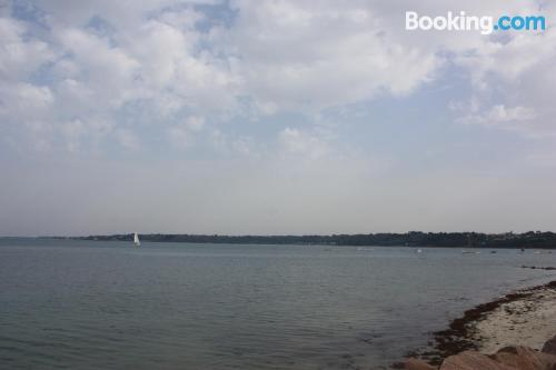 带海景的双人房