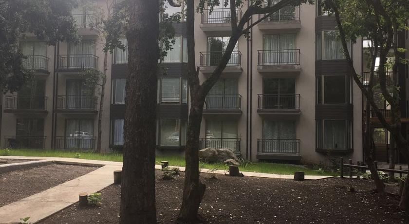 享有花园景致的公寓