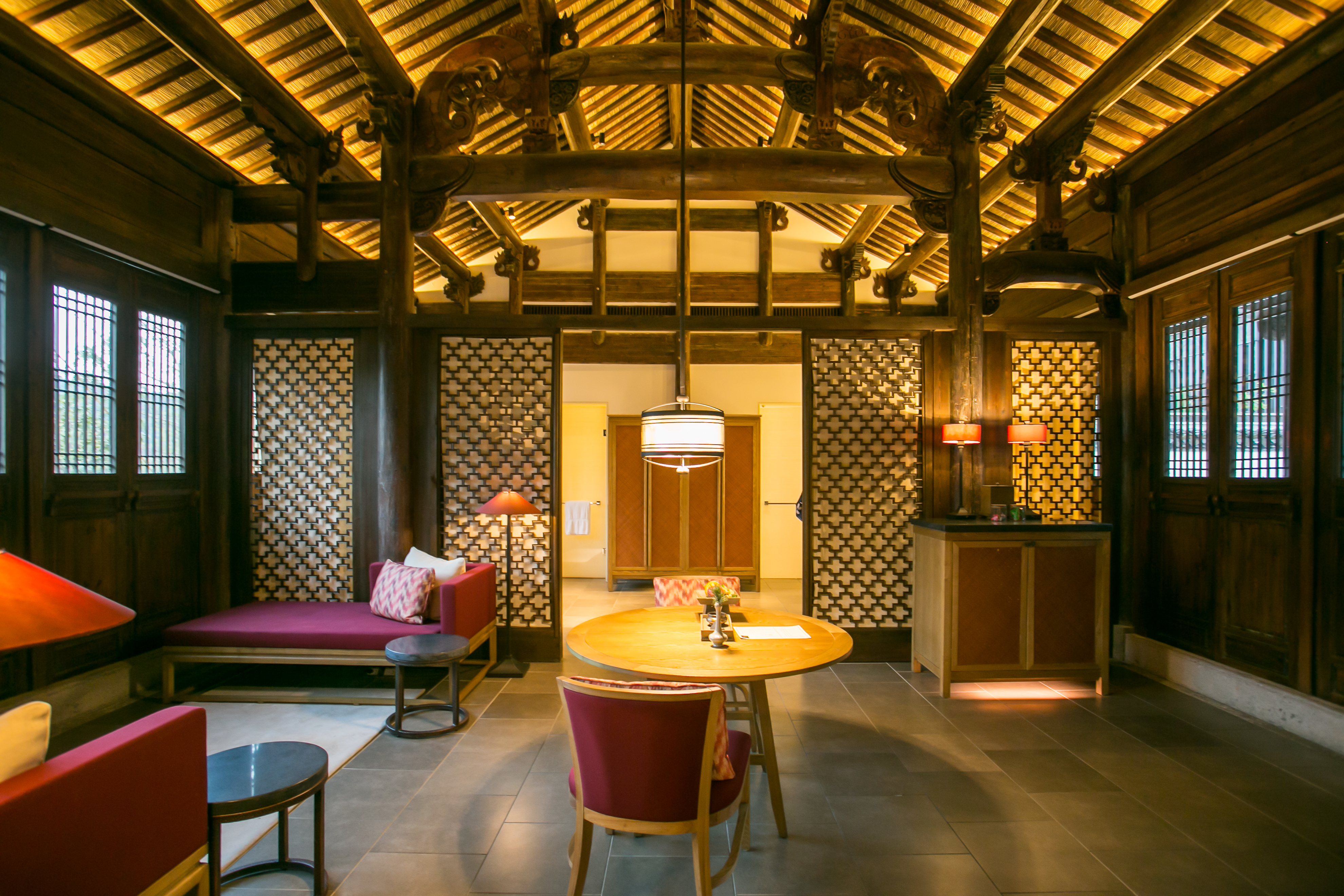 阳明阁大床房丨庭院别墅