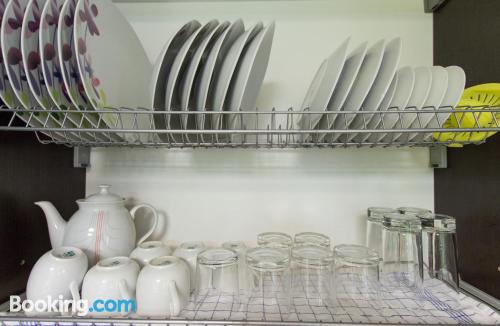 带天井的一室公寓