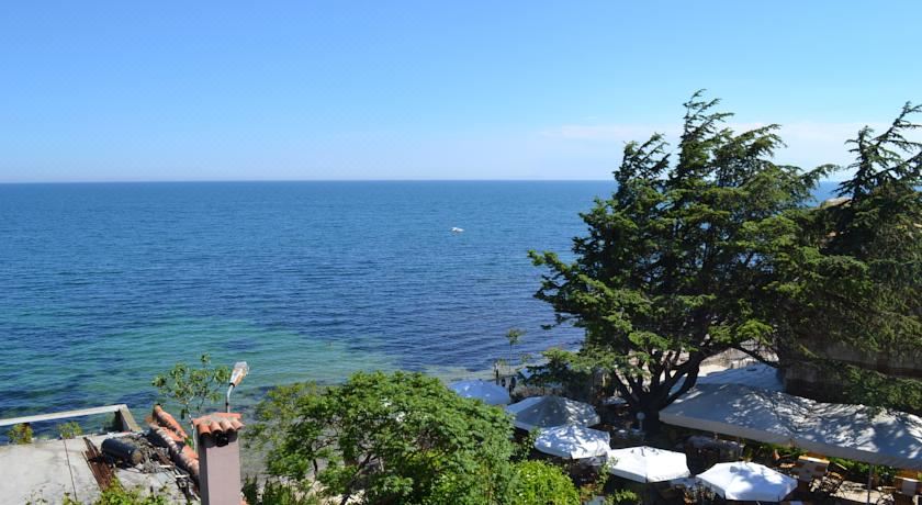 带海景的双人房