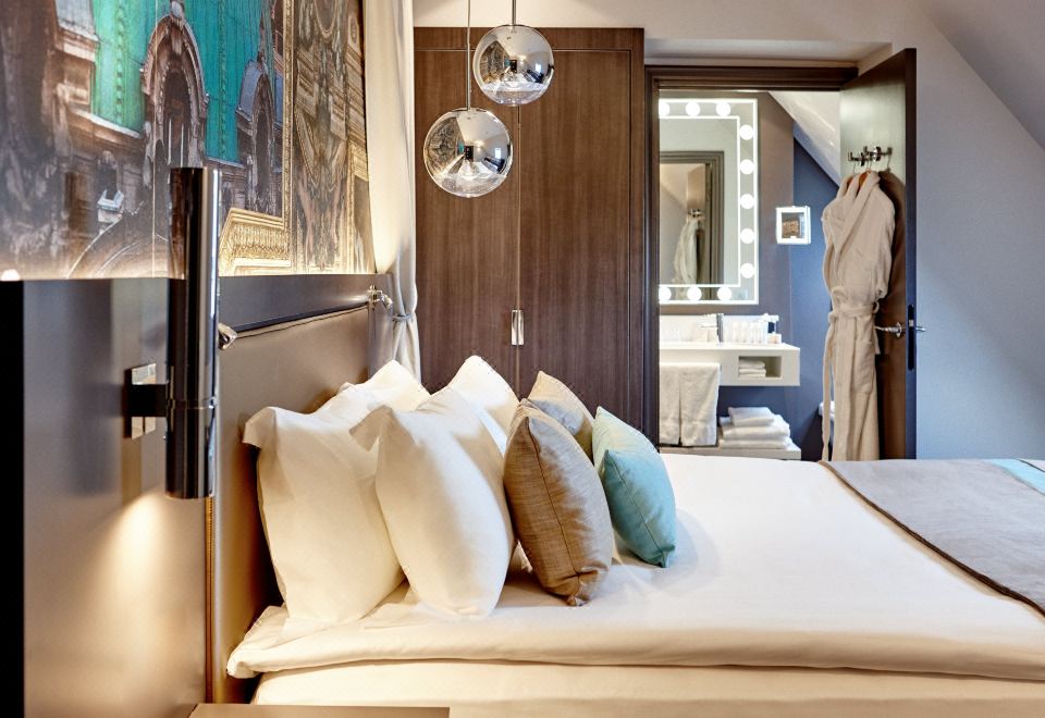 Hotel Indigo PARIS - OPERA by IHG1 Queen Bed 1 Bedroom Duplex Suite With Single Sofa Bed With Eiffel Tower View