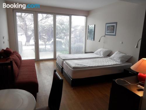 带天井的一室公寓