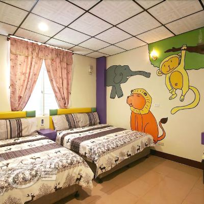 溫馨四人房 台東綠島禾風旅棧優惠