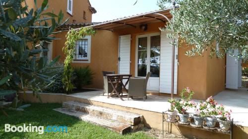 带露台的双人房