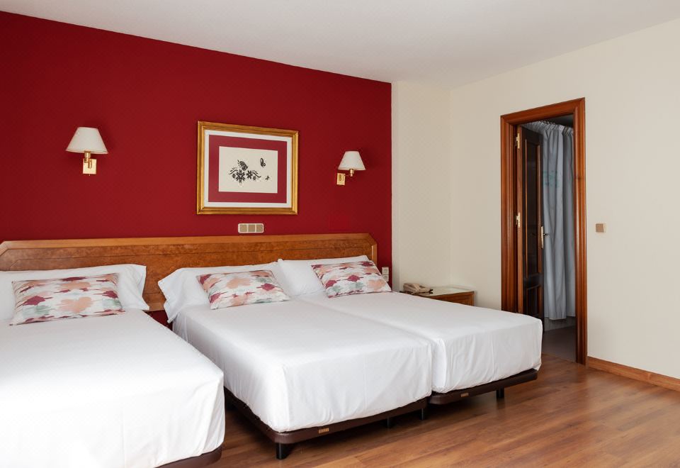 带加床的双人房