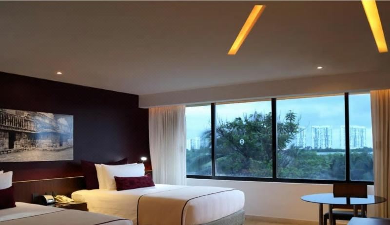 瀉湖景豪華兩張大床房