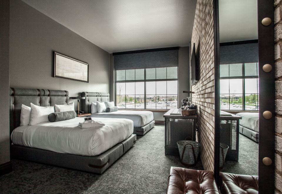 Ironworks Hotel Indy Accessible Traditional Room with 2 Queen Beds