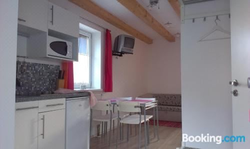 带露台一室公寓