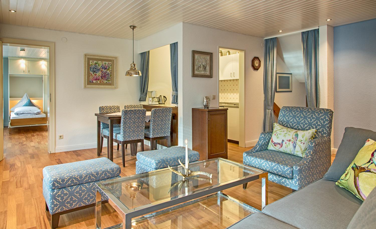 一卧室公寓 - 带露台