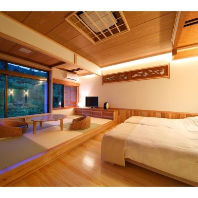 ガーデンビュートリプルルーム 古湯温泉　鶴の恩返し　よみがえりの宿　鶴霊泉 クーポン