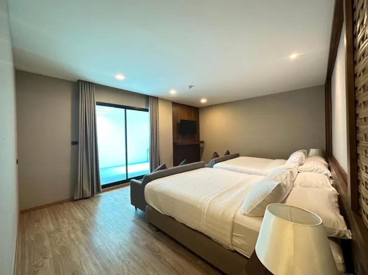 ห้องจากุซซี่สวีทสำหรับครอบครัว