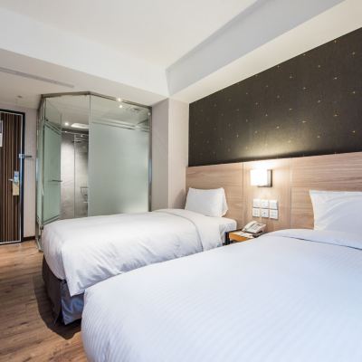 豪華雙床房 幸福蘋果旅店優惠