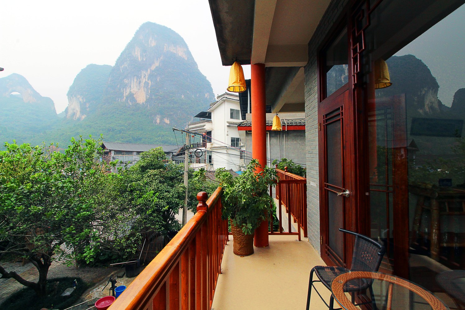 月亮山景阳台亲子房（柚林围炉煮茶+私享月亮山+古韵茶室）