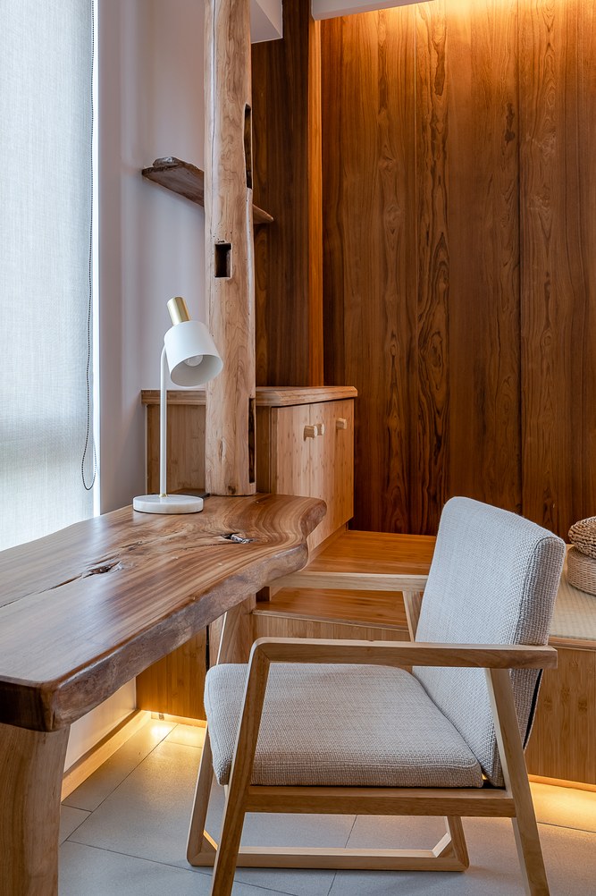 Shifang Qinglv Hotel心隐.揽月雅榻大床房【品茗茶台】【全屋地暖】