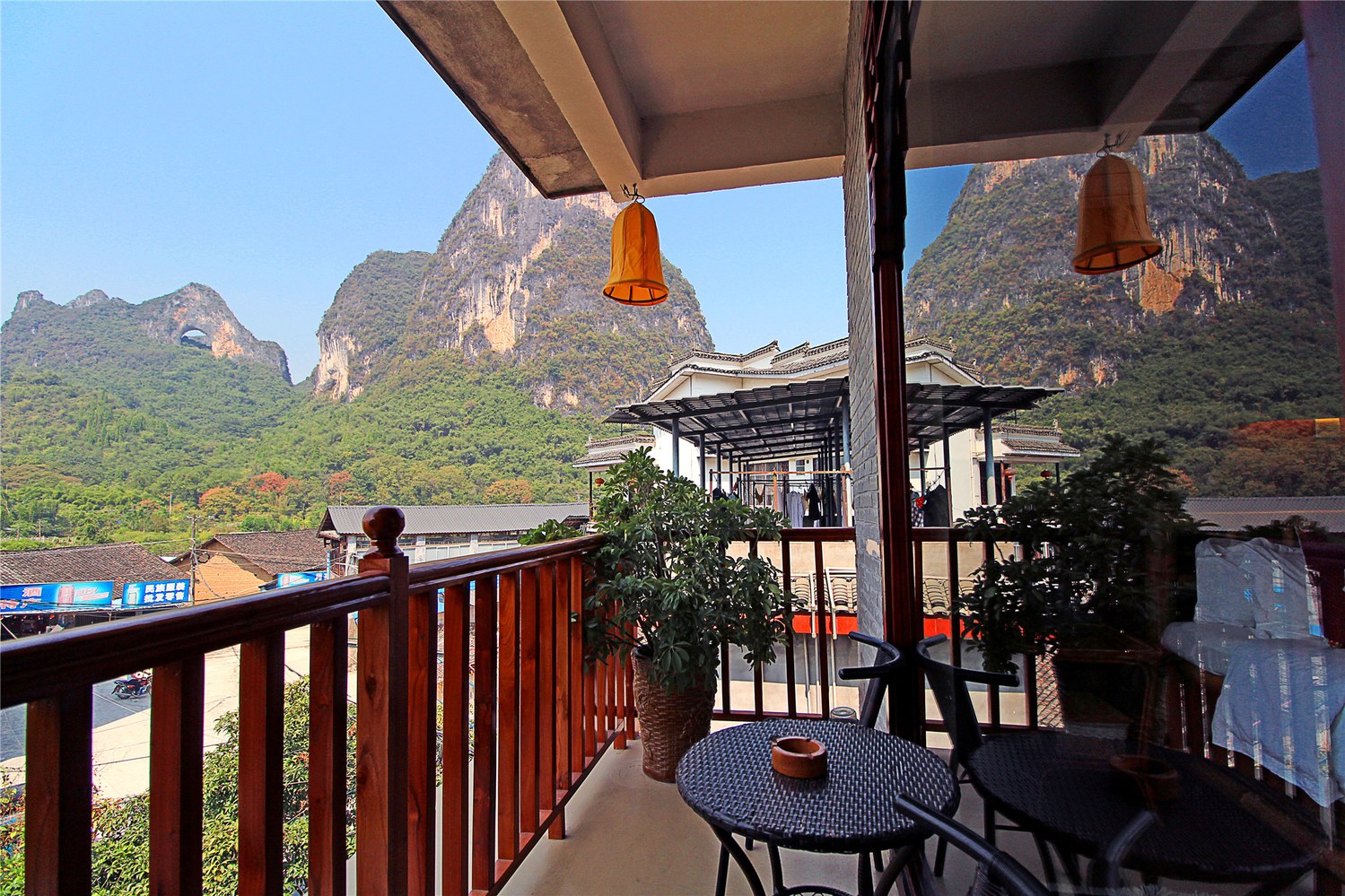 月亮山景阳台亲子房（柚林围炉煮茶+私享月亮山+古韵茶室）