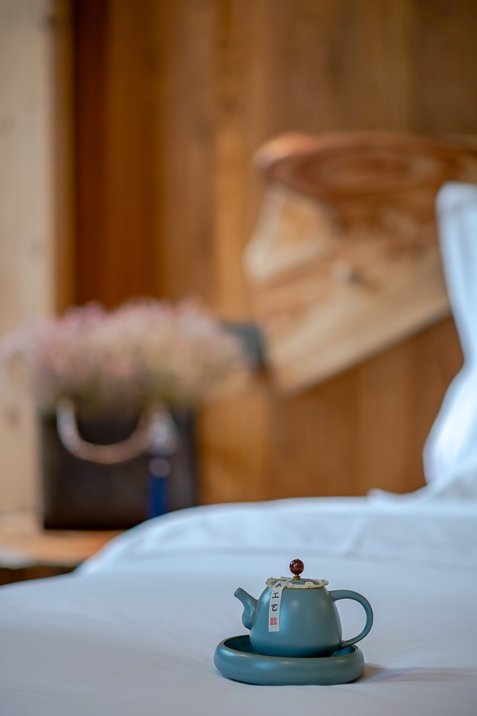 心隱.攬月雅榻大床房【品茗茶臺】【全屋地暖】