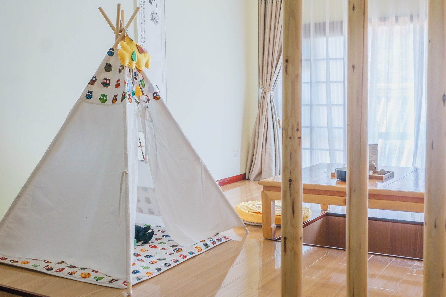 亲子套房（小童帐篷+浴缸+茶台）