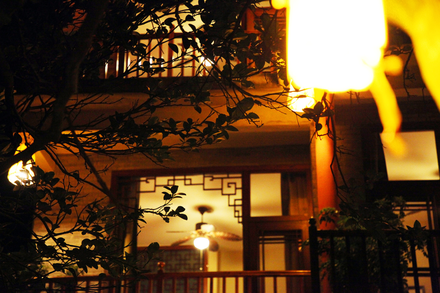 特价·柚子园林双床房（柚林围炉煮茶+古韵茶室）