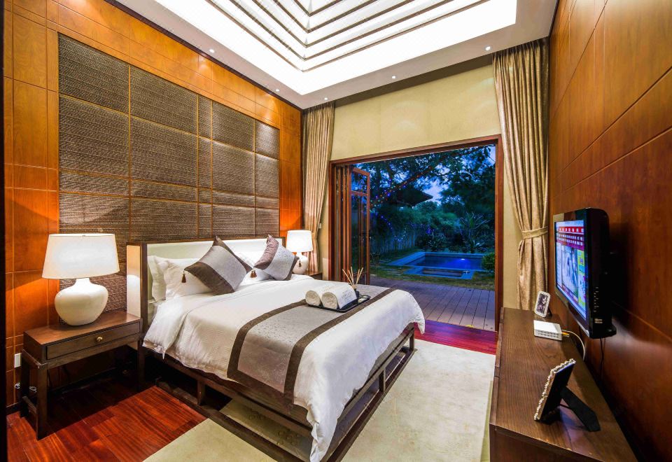 惠东候鸟水榕庄度假酒店东方印象三房两厅花园私汤别墅