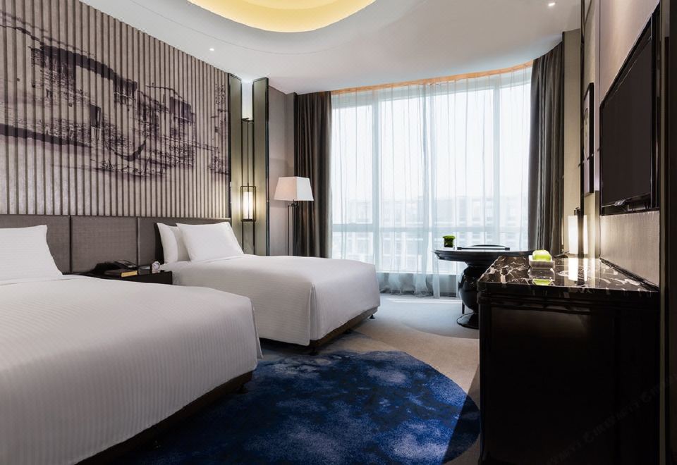 行政豪华双床房（Kappa洗护+斯林百兰床垫+休闲浴缸）