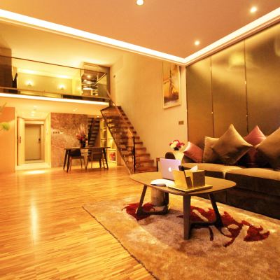 城景氧吧loft大床房（城景陽台+大冰箱+洗衣機+小廚房） 趣致·嘻哈酒店公寓（廣州塔珠江新城店）優惠