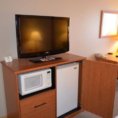 Suite-1 Queen Bed, Non-Smoking, Living Room, High Speed Internet Access, Microwave, Refrigerator