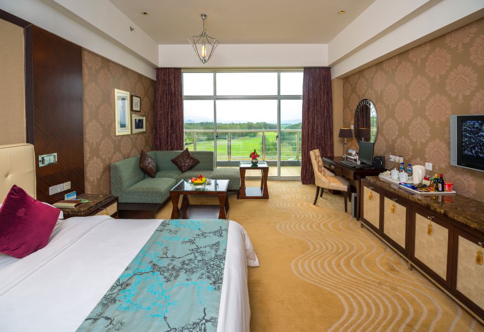 3號樓?果嶺大床房【坐臥沙發+舒適睡眠+負氧離子】