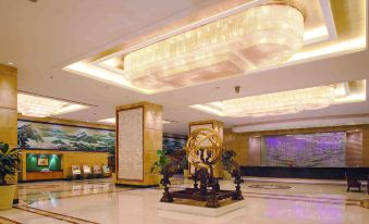 The lobby or reception area at Hotel Grand Kandyan Plaza Mahal Del at JinLing Purple Mountain Hotel Shanghai