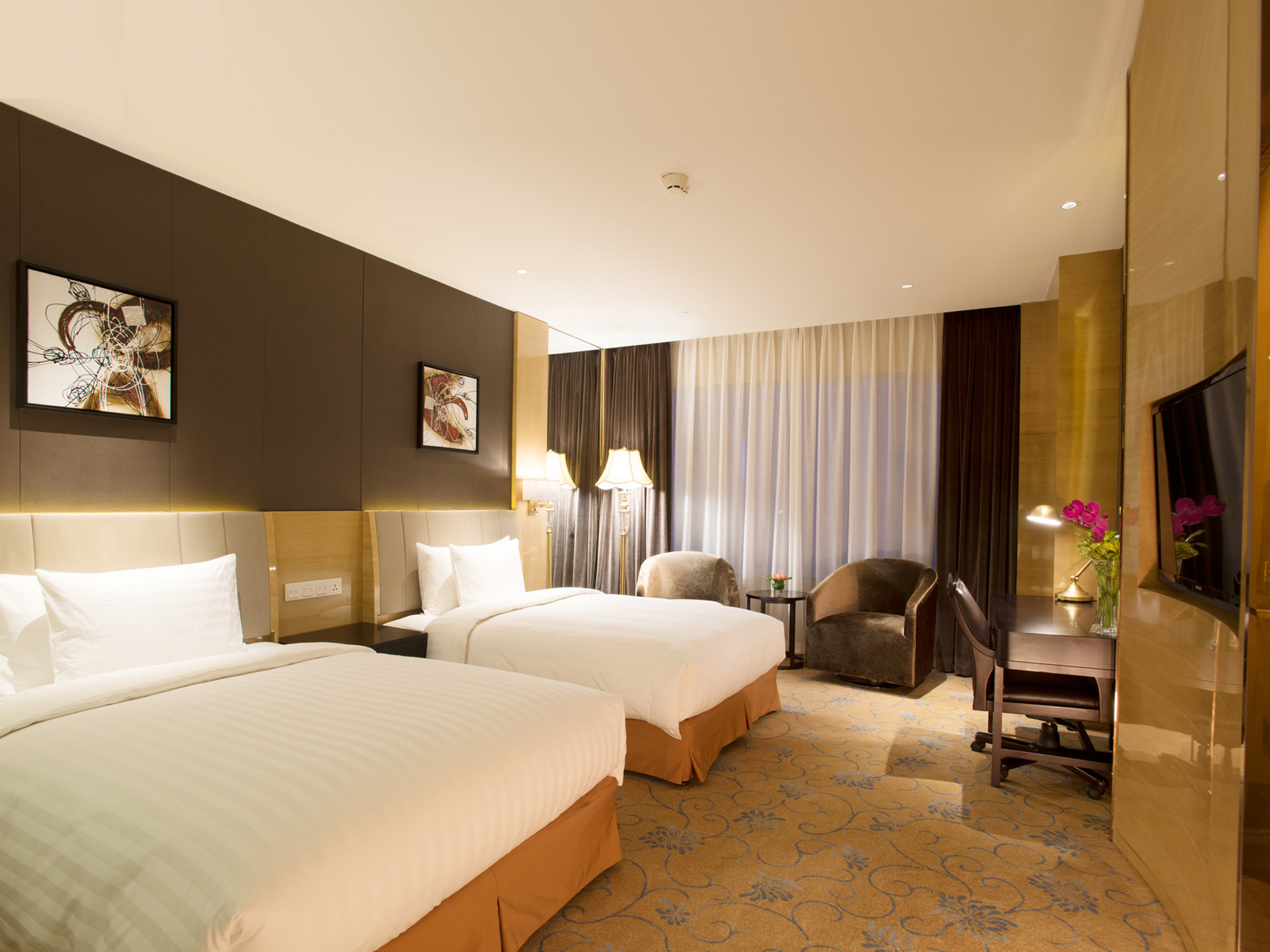 皇冠行政双床房