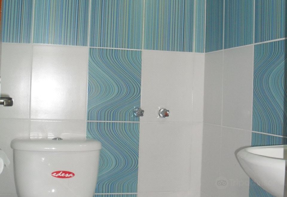 带共用浴室的双床房